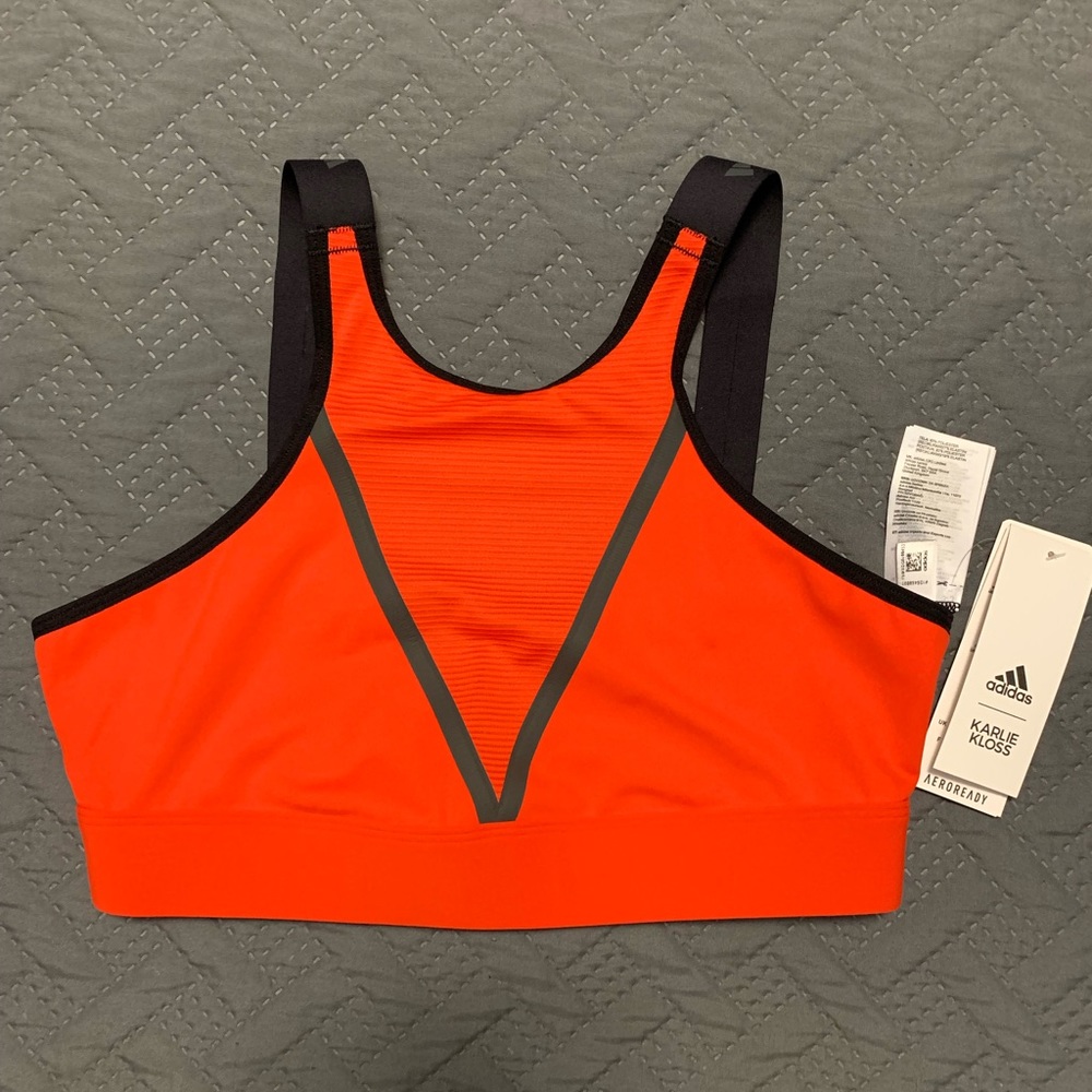NWT adidas x Karlie Kloss sports bra - S